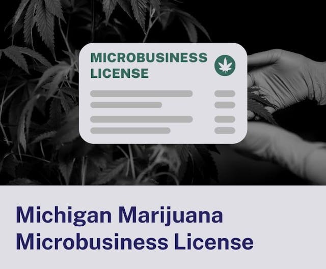 Michigan Marijuana Microbusiness License